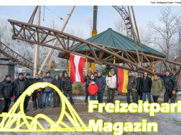 Aufbau des Themenbereichs „Sonnenbucht“ in FANTASIA (Januar 2025)